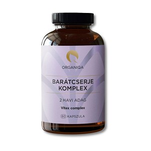 Organiqa Barátcserje komplex kapszula – 60 db