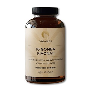 Organiqa 10 gomba kivonat kapszula – 60 db