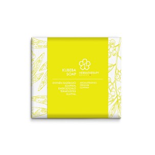 HerbaTherapy Kubeba soap – Enyhén radírozó szappan, energetizáló természetes illattal, 110 g