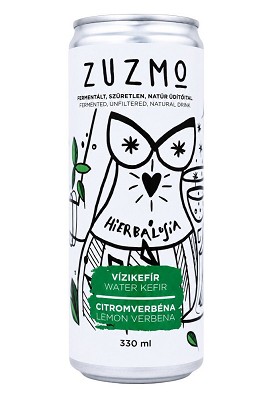 ZUZMO vízikefír citromverbéna – 330 ml