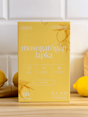 Elara mosogatógép lapka citrom – 60 db