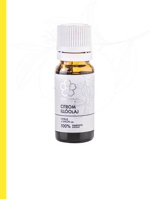 HerbaTherapy Citrom illóolaj (Citrus limonum ze.) – 10 ml