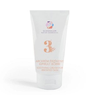 Schüssler Nr.3 natúr arckrém érzékeny, kipirult bőrre – 75 ml