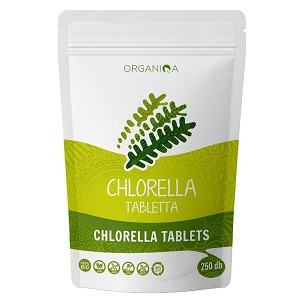 Organiqa Bio chlorella tabletta – 125 g (250 db)