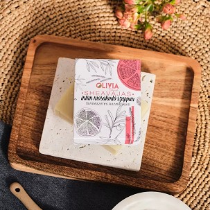 Olivia Natural sheavajas intim mosakodó szappan – 90 g