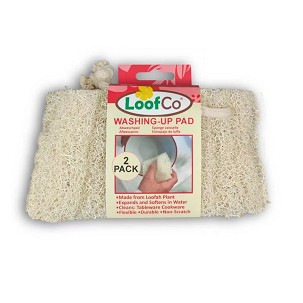 LoofCo luffa mosogatószivacs – 2 db