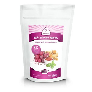 Pharmacoidea MentalFitol Vörös Szőlőmag Komplex B12-vitaminnal őrlemény – 150 g