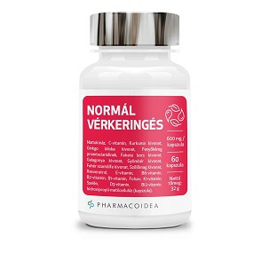 Pharmacoidea Normál Vérkeringés kapszula – 60 db