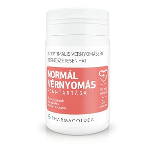 Pharmacoidea Normál Vérnyomás Fenntartása kapszula – 30 db