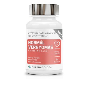 Pharmacoidea Normál Vérnyomás Fenntartása kapszula – 60 db