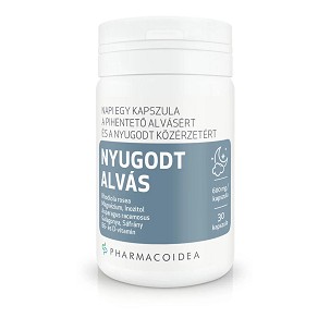 Pharmacoidea Nyugodt Alvás kapszula – 30 db