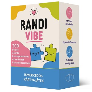 Mental Focus Randi Vibe ismerkedős kártyajáték