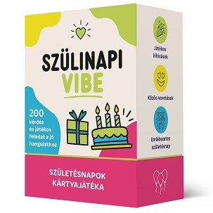 Mental Focus Szülinapi Vibe kártyajáték