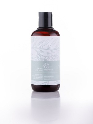 HerbaTherapy Tea tree hand soap – Teafaolajos, fertőtlenítő hatású, enyhén habzó kézmosószappan, 250 ml