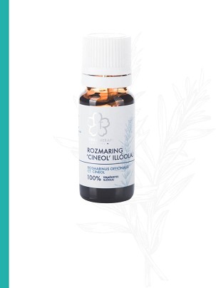 HerbaTherapy Rozmaring ’cineol’ illóolaj (Rosmarinus officinalis ct. cineol) – 10 ml