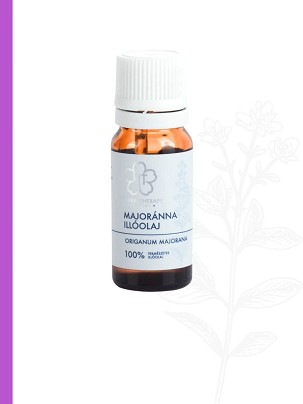 HerbaTherapy Majoránna illóolaj (Origanum majorana) – 10 ml