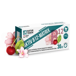 Natur Tanya® Aktív B12-Mátrix rágótabletta – 30 db