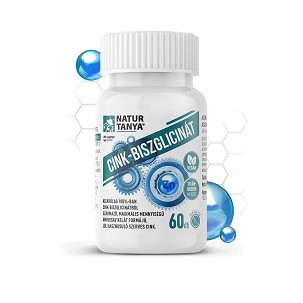 Natur Tanya® Cink-biszglicinát filmtabletta – 60 db