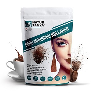 Natur Tanya® Good Morning! kollagén por cappuccino ízű – 320 g