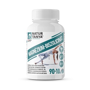 Natur Tanya® Magnézium-biszglicinát kapszula – 90+10 db