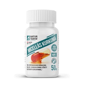 Natur Tanya® Micellás kurkuma kapszula – 50 db