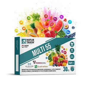 Natur Tanya® Multi 55 fermentált multivitamin filmtabletta – 30 db