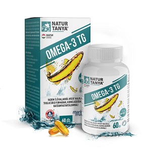 Natur Tanya® Omega-3 TG lágyzselatin kapszula – 60 db