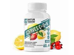 Natur Tanya® Szerves C+D+K retard tabletta – 60 db