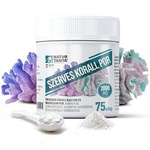 Natur Tanya® Szerves korall por – 150 g (75 adag)