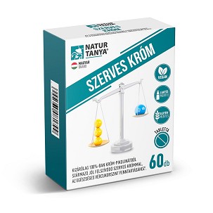 Natur Tanya® Szerves króm tabletta – 60 db