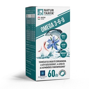 Natur Tanya® Omega 3-6-9 lágyzselatin kapszula – 60 db