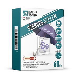 Natur Tanya® Szerves szelén tabletta – 60 db