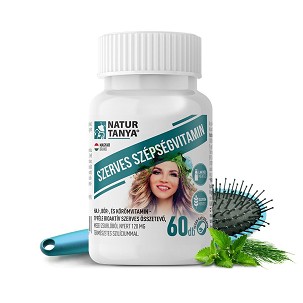 Natur Tanya® Szerves szépségvitamin kapszula – 60 db