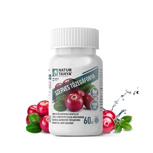 Natur Tanya® Szerves tőzegáfonya Forte tabletta – 60 db