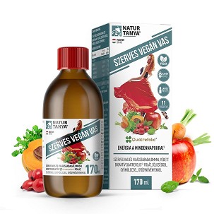 Natur Tanya® Szerves vegán vas szirup – 170 ml