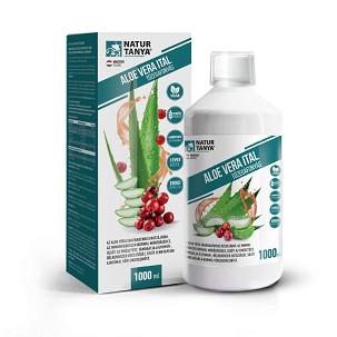 Natur Tanya® Aloe vera ital tőzegáfonyás – 1 l