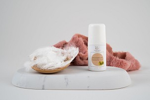 Természet Kincse dezodor gél hamameliszvízzel, púder illattal – 60 ml